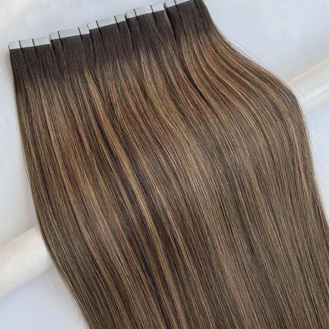 Genius Weft Hair Extensions #BROWNIE