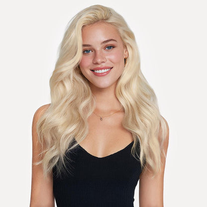 Genius Weft Hair Extensions #1001 Pearl Blonde