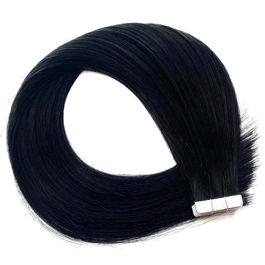 Genius Weft Hair Extensions #1 Jet Black