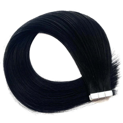 Genius Weft Hair Extensions #1 Jet Black