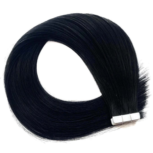Genius Weft Hair Extensions #1 Jet Black