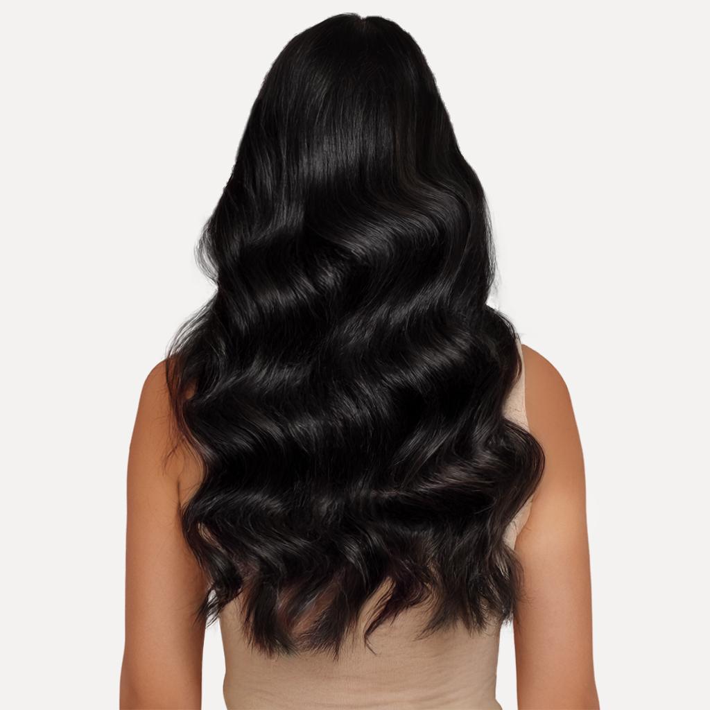 Genius Weft Hair Extensions #1 Jet Black
