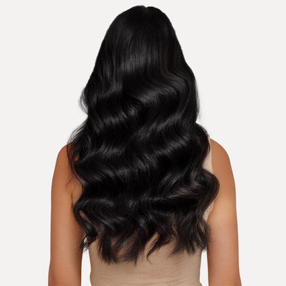 Genius Weft Hair Extensions #1 Jet Black