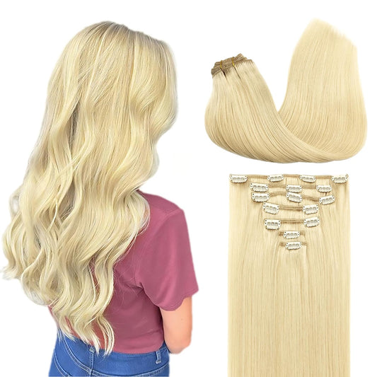 Classic Clip-In Hair Extensions 613R