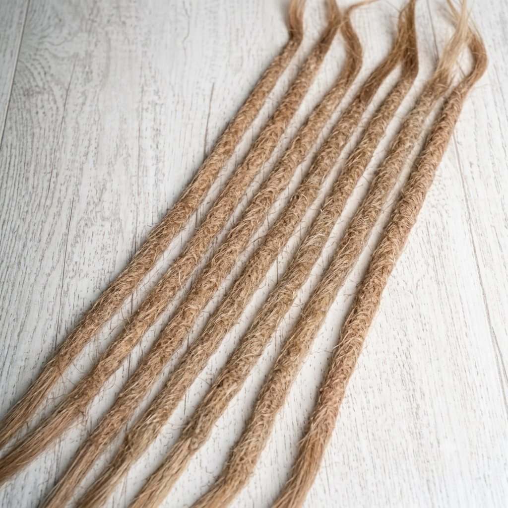 Dreadlocks 12.5” Lock 8mm Thick | 19” Full Length (3”–3.5” Root) 8mm Thick