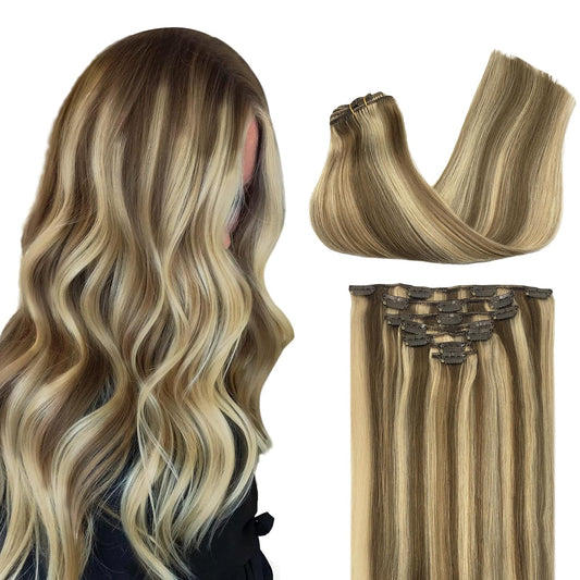 Classic Clip-In Hair Extensions #P8A-22