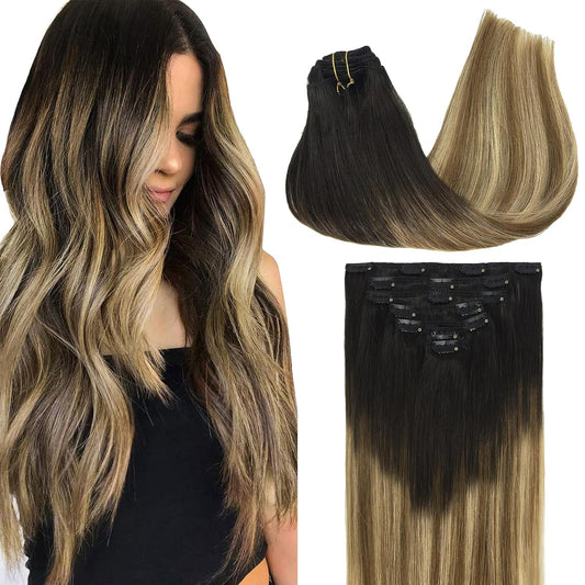 Classic Clip-In Hair Extensions #T2-6-18