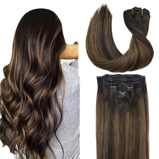 Classic Clip-In Hair Extensions #T2-6P2