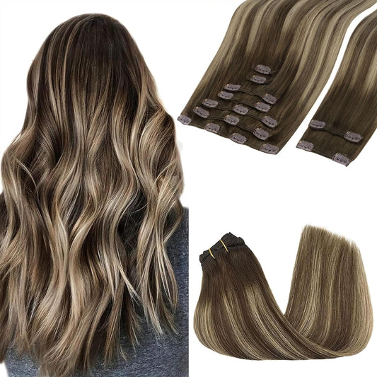 Classic Clip-In Hair Extensions #T4B-26P4