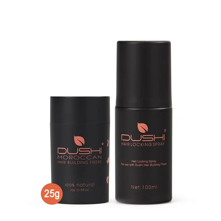 Moroccan Hair Fibres 25g + Hair Locking Spray 100ml