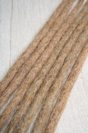 Dreadlocks 12.5” Lock 8mm Thick | 19” Full Length (3”–3.5” Root) 8mm Thick